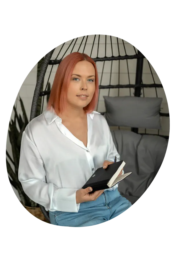 Psichologė Iveta Litvinienė - šilta šypsena konsultacijos metu
